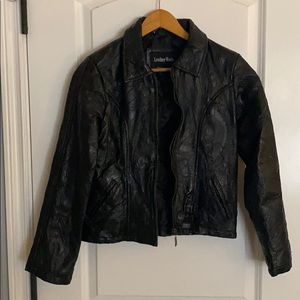 Leather jacket